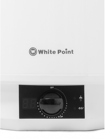 سخان كهرباء وايت بوينت 50 لتر ديجيتال باللون الابيض WPEWH50D