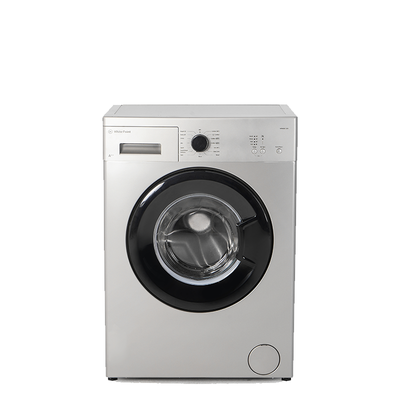 White Point Front Load Full Automatic Washing Machine 5 KG in Silver Color WPW5813DS