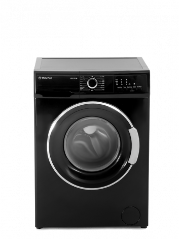 White Point Front Load Full Automatic Washing Machine 7 KG in Black Color WPW7815B