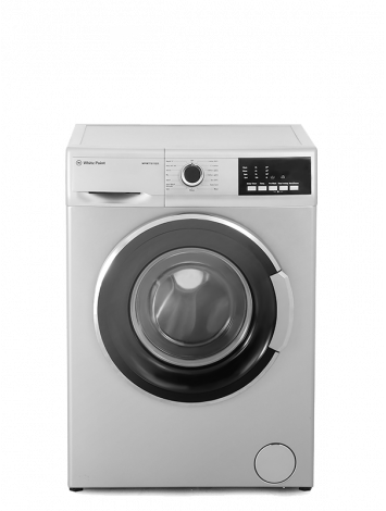 White Point Front Load Full Automatic Washing Machine 8 KG in Silver Color WPW81015S