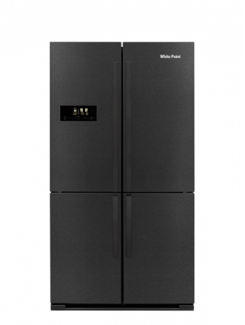 White Point Refrigerator 4 doors 565 liters digital screen Dark stainless WPR928DDX