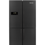 ثلاجه وايت بوينت 4 باب نوفروست 565 لتر شاشه ديجيتال باللون استانليس غامق  صنع فى تركيا WPR928DVDX انفرتر